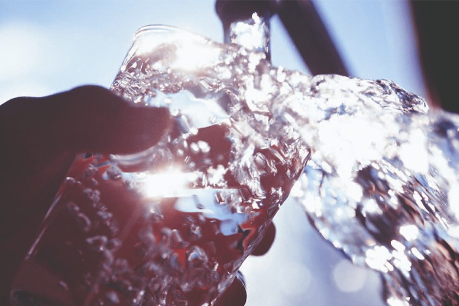 purificar agua usando ósmosis inversa